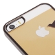 Coque iPhone 5/5S transparente oiseau couleur noir