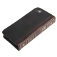 Housse en cuir design livre iPhone 5/5S couleur noir