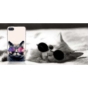 Coque iPhone 5 et 5S Chat à lunettes