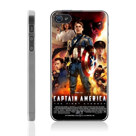 Coques iPhone 4 et 4S Affiches Captain America