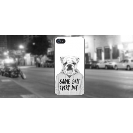 Coque iPhone 5 et 5S Dog Same Shit Every Day