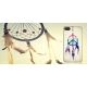 Coque iPhone 4 et 4S Attrape rêves peace and love