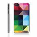 Coque iPhone 4 et 4S Cubes multicolores