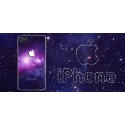 Coque iPhone 4 et 4S Galaxy logo Apple