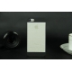 Coque iPhone 5 / 5S surface texture cuir avec logo Apple 