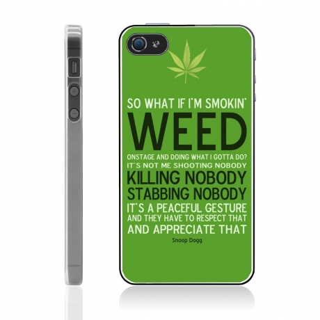 Coque iPhone 4 et 4S Weed