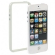 Bumper de protection en plastique pour iPhone 5 blanc