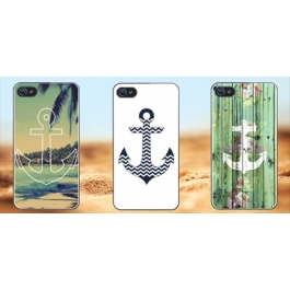 Coque iPhone 4 et 4S Encre Marine