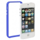 Bumper de protection en plastique pour iPhone 5 Bleu