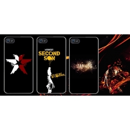 Coque iPhone 4 et 4S InFamous Second Son Logo