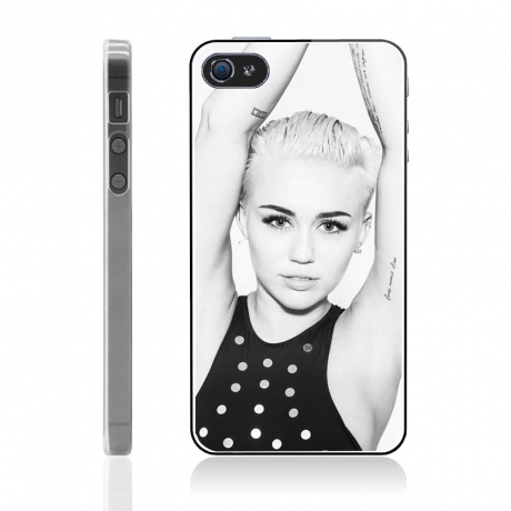 Coque iPhone 4 et 4S Miley Cyrus modèle : 1