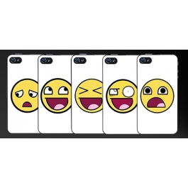 Coque iPhone 5 et 5S Smiley