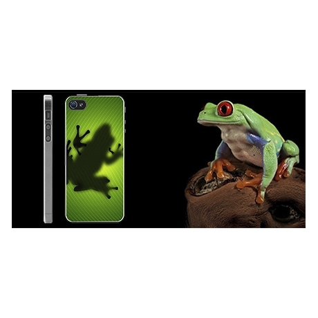 Coque iPhone 4 et 4S Ombre Grenouille 