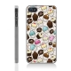 Coque iPhone 4 et 4S Cupcakes motif modèle : 2