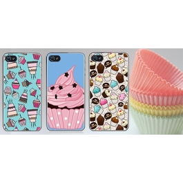 Coque iPhone 4 et 4S Cupcakes motif