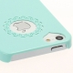 Coque iPhone 5 et 5S logo apple et objectif coeur