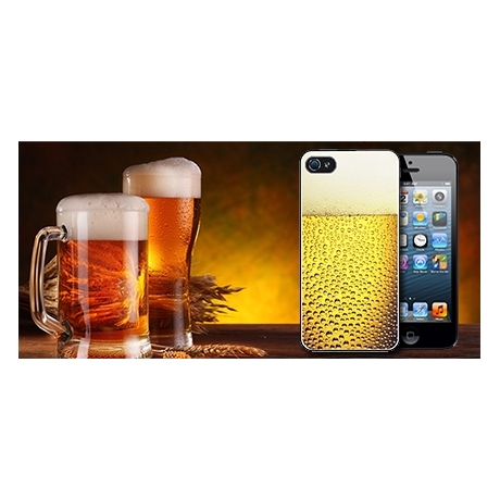 Coque iPhone 5 et 5S Bière