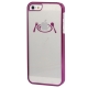 Coque iPhone 5 et 5S Plat transparente