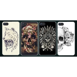 Coque iPhone 4 et 4S Skull Head