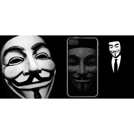 Coque iPhone 4 et 4S Anonymous