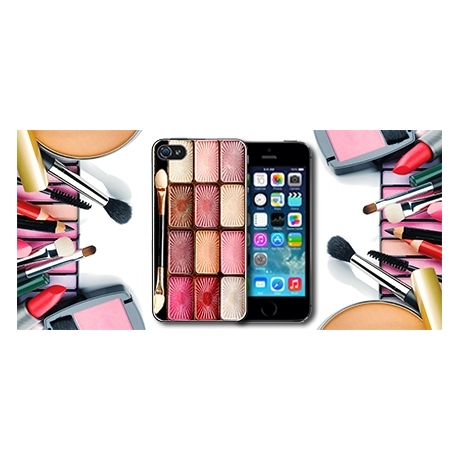 Coque iPhone 4 et 4S Palette Maquillage