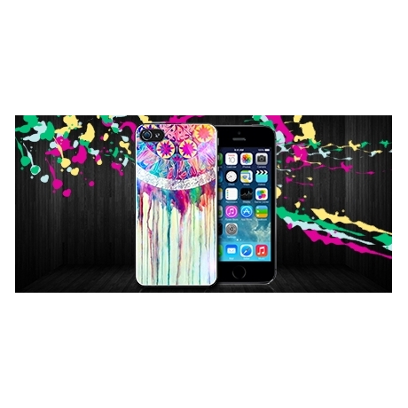 Coque iPhone 4 et 4S Attrape Rêves Peinture