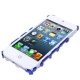 Coque iPhone 5 et 5s Arabesque couleur bleu